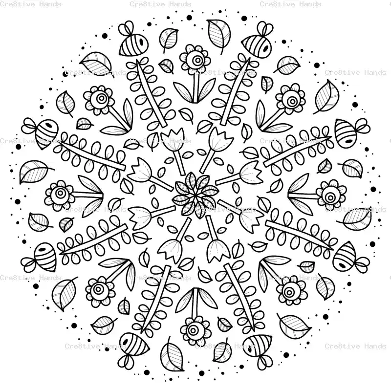 Flowers and bees — Preview